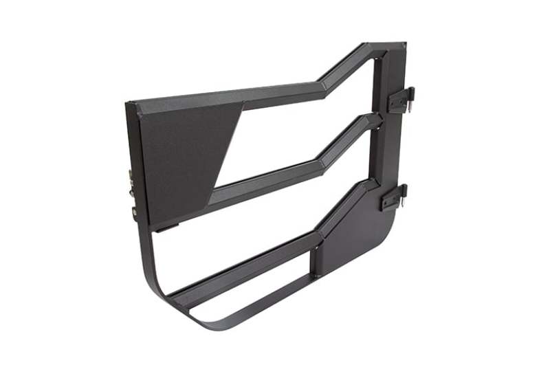 Jeep Wrangler JK Doors - Front + Rear - Dee Zee - Hex Series - Black - `19-`23